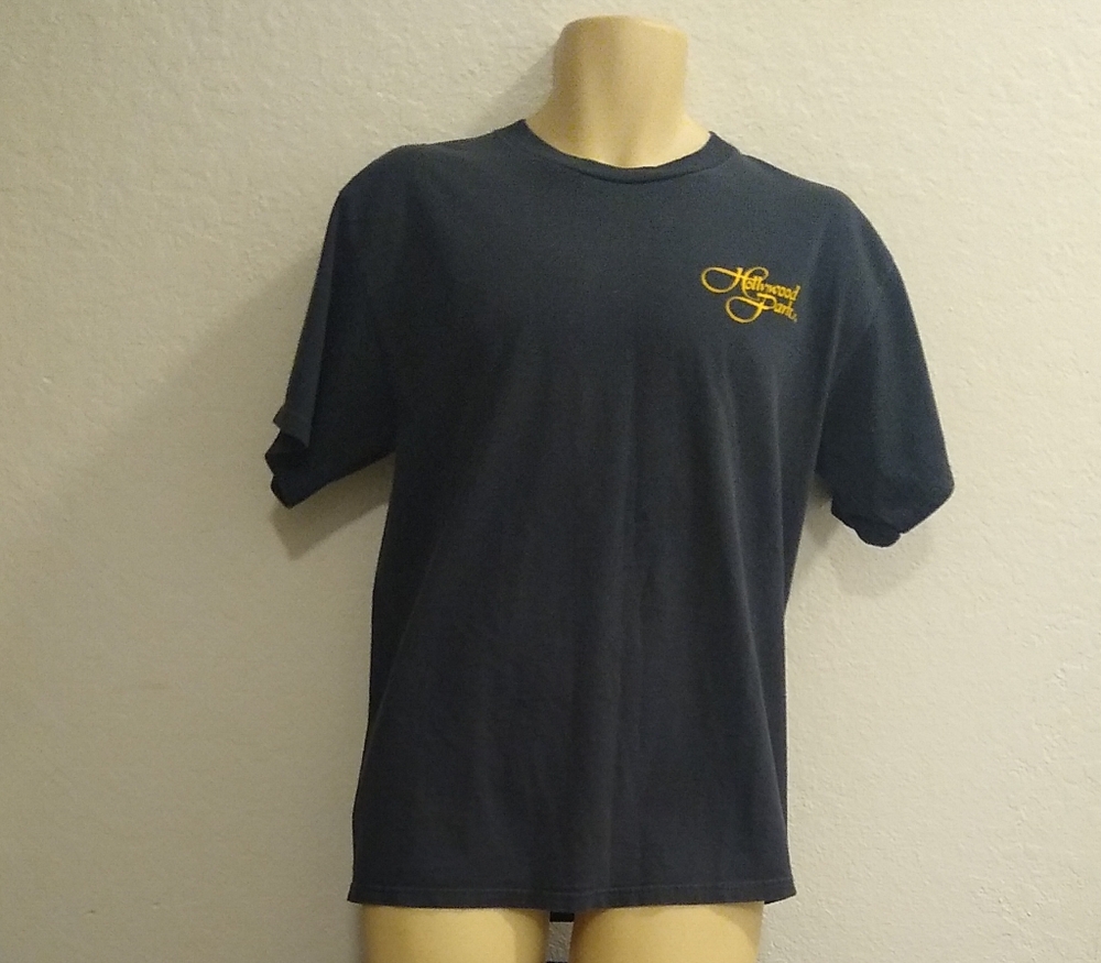 Hollywood Park Gold Cup Black Short Sleeves Unisex Large T-Shirt